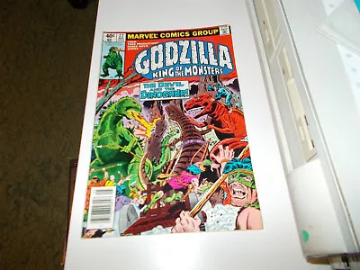 Buy Godzilla King Of The Monsters #22 - Marvel 1979 40c Moench Fantastic Four FN/VFN • 17.99£