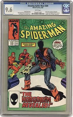 Buy Amazing Spider-Man #289D CGC 9.6 1987 0244471028 • 139.79£