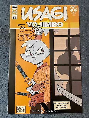 Buy Usagi Yojimbo #20 IDW Dogu Albedo Variant Signed Stan Sakai Yukichi Yamamoto NM • 139.79£