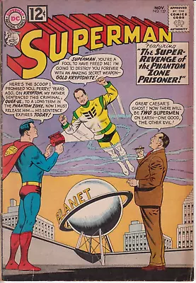 Buy Superman #157, DC Comics 1962 VG 4.0 1st Quex-Ul.  Gold Kryptonite Appearance. • 27.23£