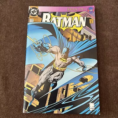 Buy Batman #500_october 1993_near Mint Minus_bane_ Knightfall _die-cut Card Cover! • 9.99£