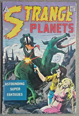 Buy Strange Planets No.1  Original  I.w Comic Publications From 1958 . • 22£