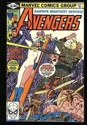 Buy Avengers #195 NM+ 9.6 1st Cameo Taskmaster! Guest-star Ant Man! Marvel 1980 • 34.17£