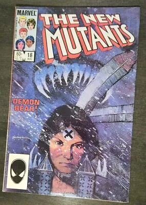 Buy New Mutants #18 1st Warlock & Demon Bear Marvel Comics 1984 • 14.99£