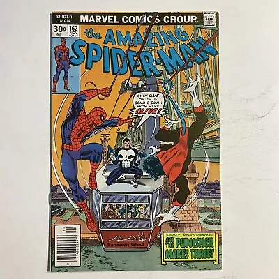 Buy Amazing Spider-Man 162 1976 FN/VF Fine/very Fine 7.0 Newsstand Marvel  • 15.55£