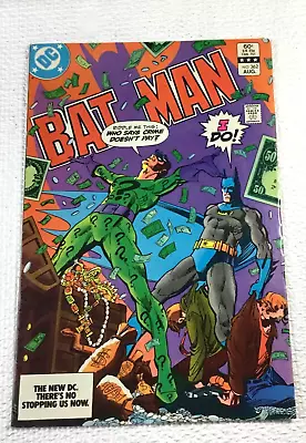 Buy Vintage Comic Book BATMAN #362 RIDDLER DC COMICS 1989 Great Cover Artwork • 4.65£