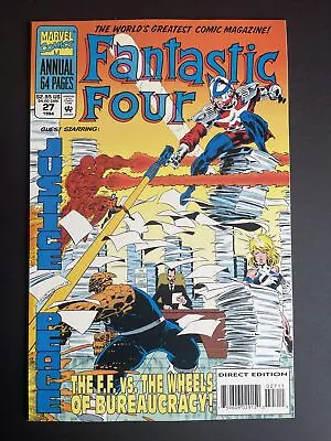 Buy Fantastic Four Annual #27 - 1st Time Variance Authority MARVEL COMICS 1994 • 10.09£