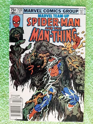Buy MARVEL TEAM-UP #122 NM Newsstand Canadian Price Variant Spider-man RD6055 • 13.36£
