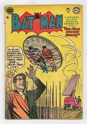 Buy Batman #81 FR/GD 1.5 1954 • 368.89£