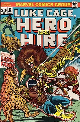 Buy Luke Cage, Hero For Hire #13 1973 FN/VF • 12.43£