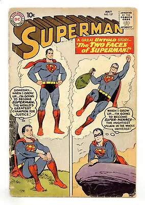 Buy Superman #137 GD 2.0 1960 • 21.75£