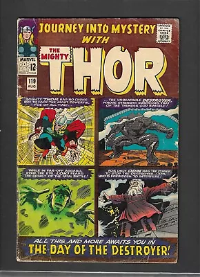 Buy Journey Into Mystery #119.....Marvel Comics 1965....G/VG • 11.57£