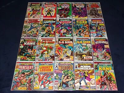 Buy Marvel Premiere 26 29 31 32 33 34 35 36 37 38 39 40 41 42 43 44 56 58 59 60 Lot • 97.07£