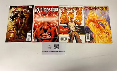 Buy 4 Marvel Comics Human Torch 1 2 Cyclops 3 Elektra 5 56 JW17 • 9.32£