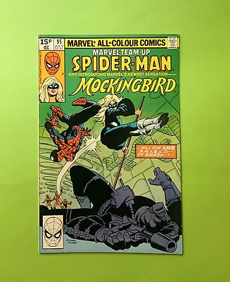 Buy Marvel Team-Up #95 | July 1980 | Spider-Man | 1st Appearance Mockingbird • 14£