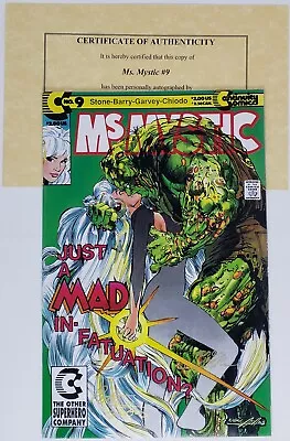 Buy MS MYSTIC 9 Continuity Comics 1992 SIGNED By NEAL ADAMS Peter Stone Double Cover • 23.29£