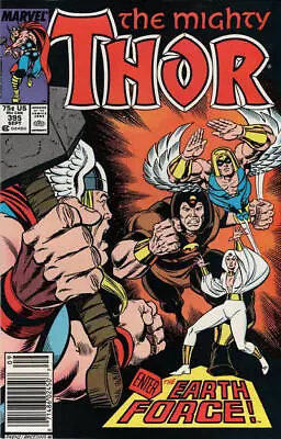 Buy Thor (1962) # 395 MARK JEWELERS (7.0-FVF) 1st Earth Force 1988 • 12.60£