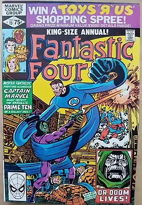 Buy Fantastic Four King Size Annual #15 - VFN (8.0) - Marvel 1980 - 75 Cents Copy • 5.50£