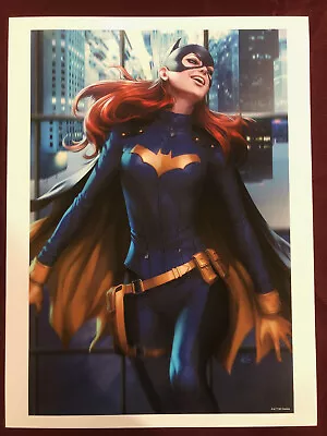 Buy Stanley Artgerm Lau Batgirl Poster 12 X 16  Nm Shipped Flat Batman Family • 8.36£