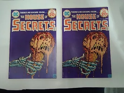 Buy House Of Secrets #123 9.6 OW NM+ DC Comics 1974 Skeleton Ice Cream Horror V1 • 1,048.38£