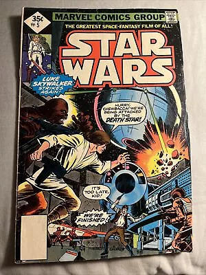 Buy Star Wars #5 (Marvel, 1977) Comic Book • 22.52£