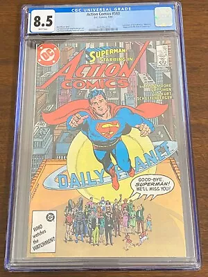 Buy Action Comics #583 1986 CGC 8.5 Newly Graded! • 34.95£