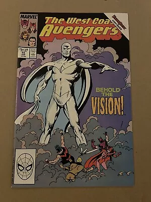 Buy West Coast Avengers #45 1st Appearance White Vision High Grade Mcu Marvel 1989 • 15.55£
