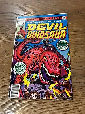 Buy Devil Dinosaur #1 - Marvel Comics - 1978 - 1st App Moon Boy • 29.95£