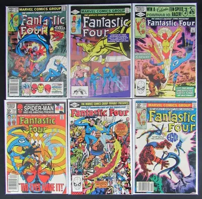 Buy Fantastic Four Bronze Age Lot 235 236 237 239 241 242 VF-VF/NM RR623 • 19.38£