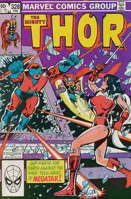 Buy Thor #328 VF/NM; Marvel | 1st Appearance Megatak - We Combine Shipping • 6.60£