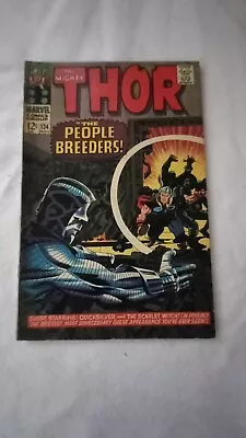 Buy The Mighty Thor, Key Comic Issue 134, 1966  1st High Evolutionary. • 80£