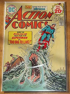 Buy Action Comics #439 Vf (8.0) Dc Superman September 1974 • 11.99£