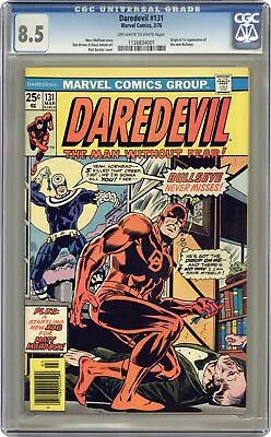 Buy Daredevil #131 CGC 8.5 1976 1126834001 1st App. New Bullseye • 298.99£