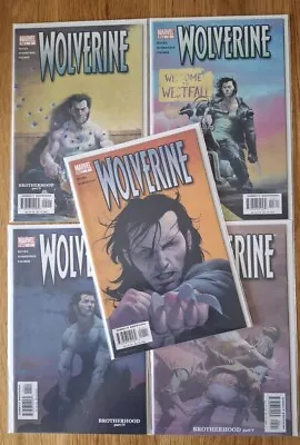 Buy Wolverine #1, #2, #3, #4, #5, Brotherhood ,Vol 3 Marvel  2003  ALL-NEW.......... • 16.95£