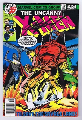 Buy Uncanny X-Men #116 VG Signed W/COA Chris Claremont 1978 Marvel Comics • 73.74£