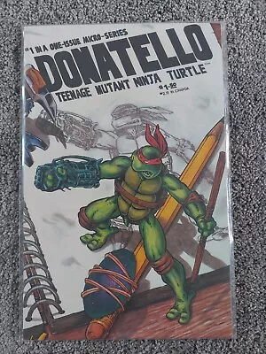 Buy Donatello, Teenage Mutant Ninja Turtle #1 1st Print Mirage 1986 Micro Series • 19.99£