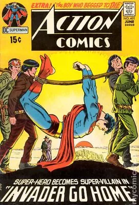Buy Action Comics #401 VG 4.0 1971 Stock Image Low Grade • 7.61£