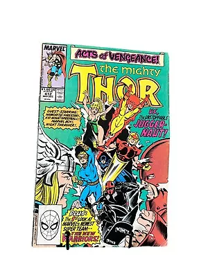 Buy Marvel Vintage Comic Book Mighty Thor 412 Acts Of Vengeance 1st New Warriors 89 • 26.40£
