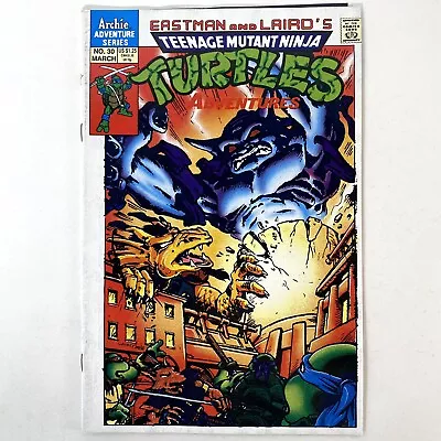 Buy Teenage Mutant Ninja Turtles Adventures #30 1992 Archie Comics 1st Print TMNT • 6.22£