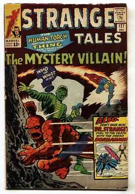 Buy STRANGE TALES #127 Comic Book-HUMAN TORCH-THING-DR. STRANGE-1964 • 55.45£