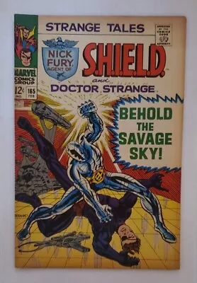 Buy Strange Tales #165 (Marvel Comics 1968) FN Nick Fury Jim Steranko Dum Dum • 15.53£