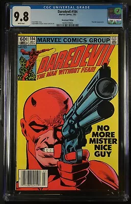 Buy Daredevil #184 NEWSSTAND CGC 9.8 White, Frank Miller NEW SLAB ⭐🔥 MORE IN STORE • 213.57£