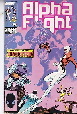 Buy Marvel Comics Alpha Flight Vol. 1 #32 March 1986 Fast P&p Same Day Dispatch • 4.99£