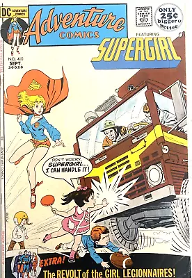 Buy Adventure Comics. # 410.  Supergirl. (48 Pages) Sept. 1971.  Bob Oksner-cover. • 8.99£