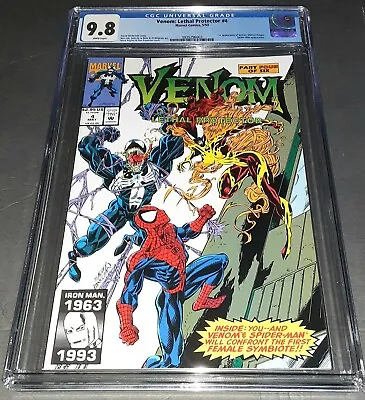 Buy Venom: Lethal Protector #4 CGC 9.8 [KEY 1ST APPEARANCE OF SCREAM] Marvel 1993 • 69.89£