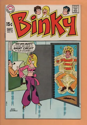 Buy Binky #74 DC Comics 1970 Formly  Leave It To Binky  FN • 9.32£