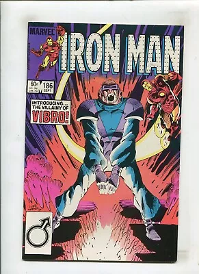 Buy Iron Man #186 (9.2) Vibro!! 1984 • 6.98£