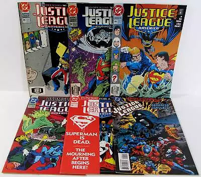 Buy Justice League America Lot Of 6 #49,50,66,69,70,106 DC (1991) 1st Print Comics • 14.78£