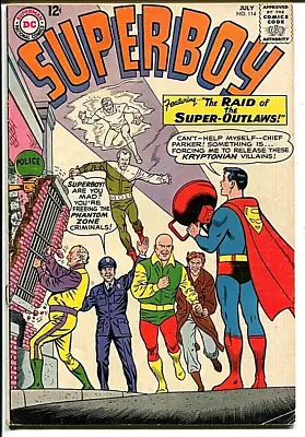 Buy Superboy 114 Fn- Swan 1964 • 9.32£