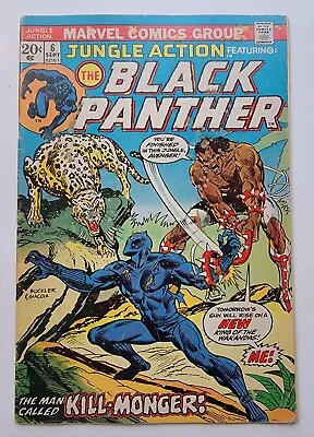 Buy Jungle Action #6 VG 1st App Erik Killmonger 1973 Bronze Age Classic Klaus Janson • 45.82£